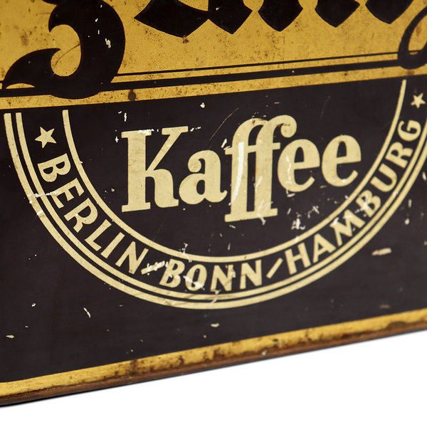 Große Kaffeedose "Zuntz Kaffee - Berlin, Bonn, Hamburg"