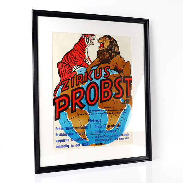 Plakat "Zirkus Probst"