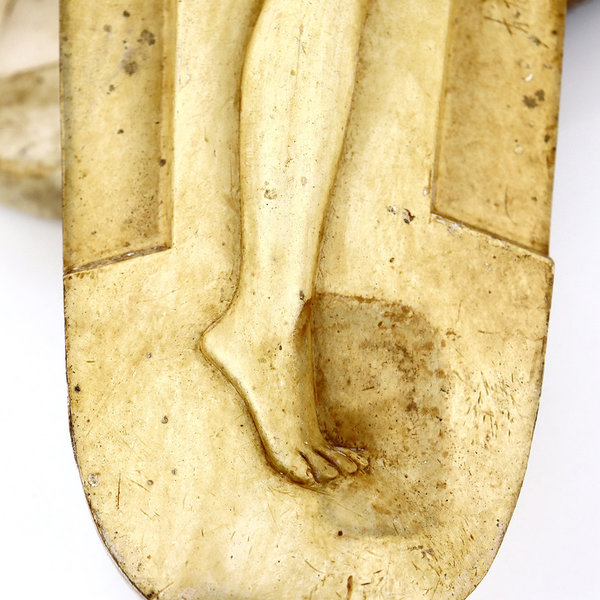 Antike Porzellan-Gießform "Damenbein"